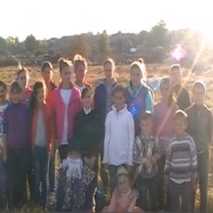 Tinerii ecologiști din gimnaziul Albota de Jos